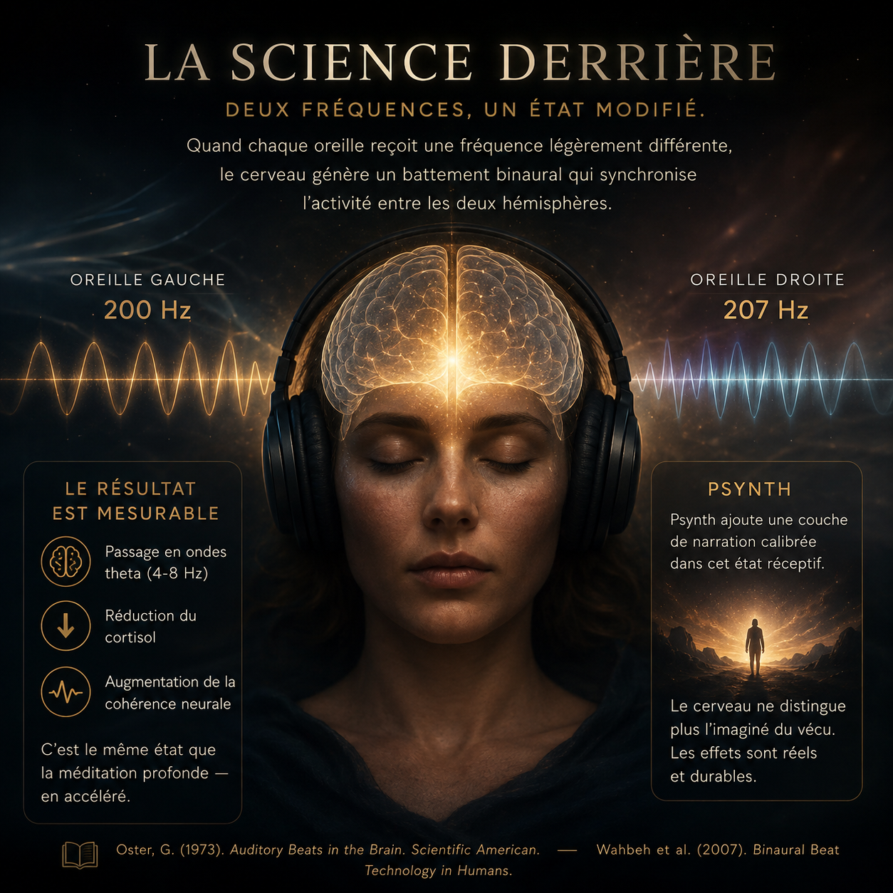 La science derrière Yukta — Deux fréquences, un état modifié